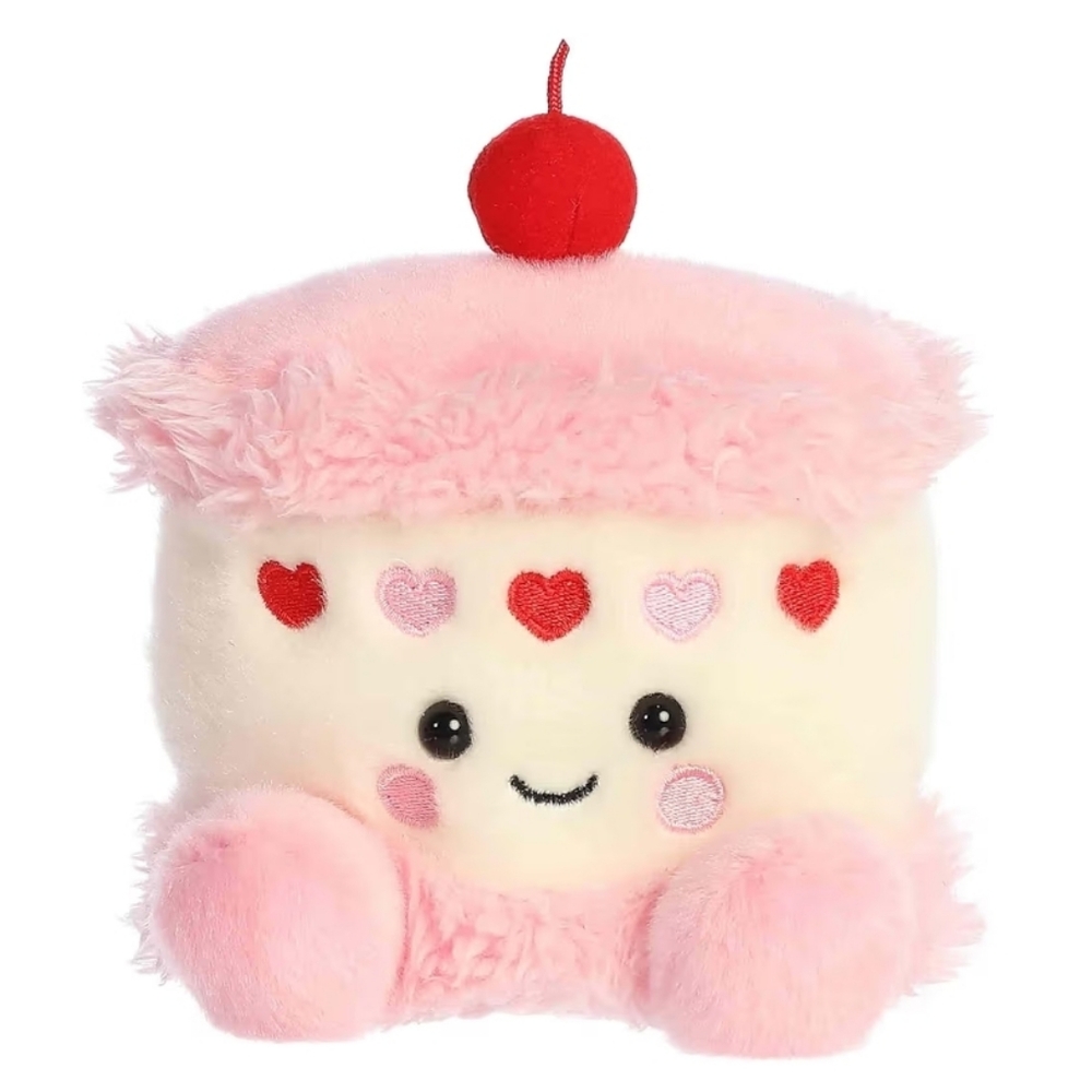 Kids Aurora Jubi The Heart Cake 5" Palm Pal Plush Valentines Day Plush NEW